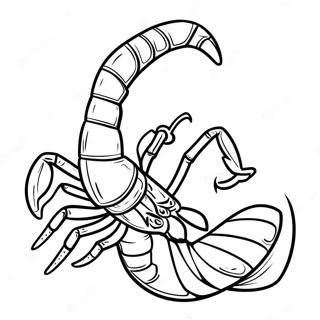 Scorpion Coloring Page 16581-42940