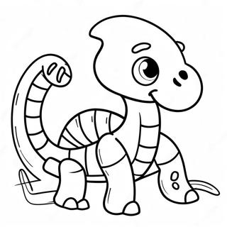 Cute Cartoon Scorpion Coloring Page 16582-13546