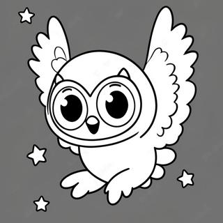 Owlette Flying Through The Night Coloring Page 16592-13554