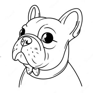 French Bulldog Coloring Pages