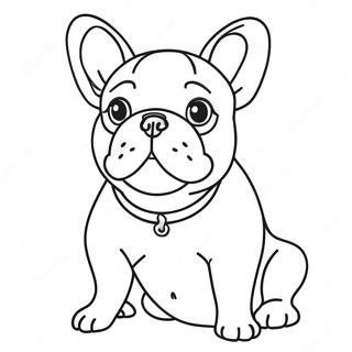 French Bulldog Coloring Page 1661-1434