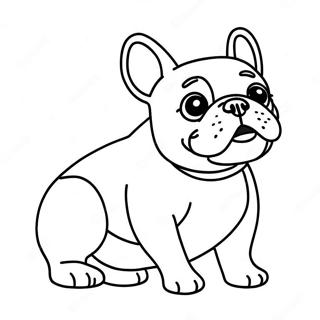 French Bulldog Coloring Page 1661-1435