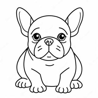 French Bulldog Coloring Page 1661-1436