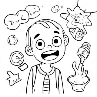 Adhd Awareness Coloring Page 16631-13583