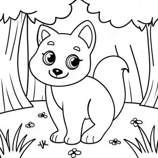 Forest Animal Coloring Pages