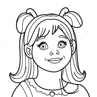 Cindy Lou Who Coloring Pages