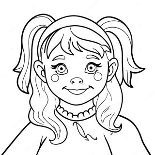 Cindy Lou Who Coloring Page 16661-13603