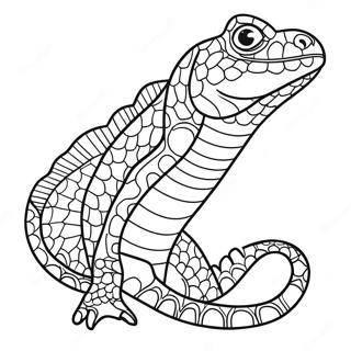 Reptile Coloring Page 16711-13646