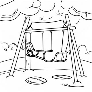 Playground Coloring Pages