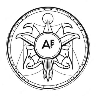 Scp Foundation Logo Coloring Page 16721-13654