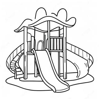 Playground Coloring Pages