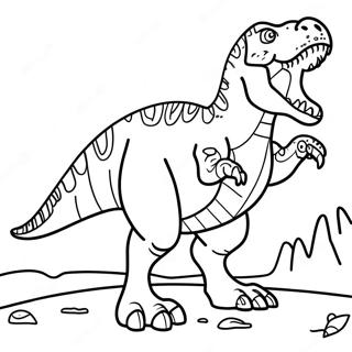 Giganotosaurus Coloring Pages