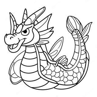 Gyarados Coloring Pages