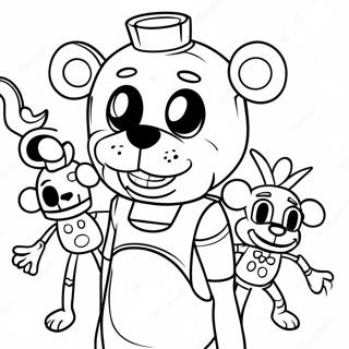 Sister Location Fnaf Coloring Page 16771-13695