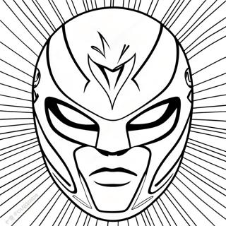 Rey Mysterio Coloring Pages