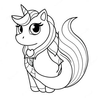 Unicorn Cat Mermaid Coloring Pages