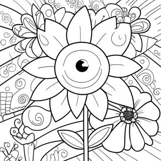 Flower Mothers Day Coloring Pages