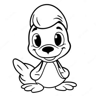 Donald Duck Coloring Page 1681-1458