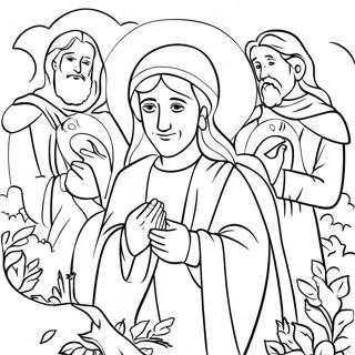 Beatitudes Coloring Page 16821-13737