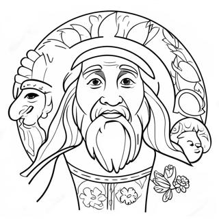 Beatitudes Coloring Page 16821-13738