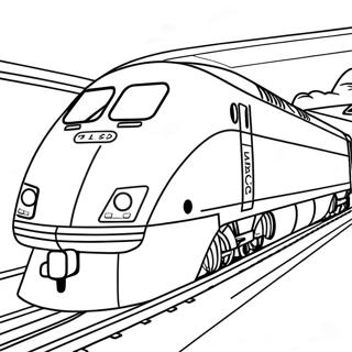 Amtrak Train Coloring Pages