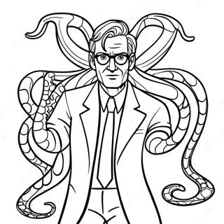 Doc Ock With Tentacles Coloring Page 16872-13773