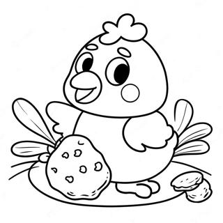 Chicken Nugget Coloring Page 16881-13780