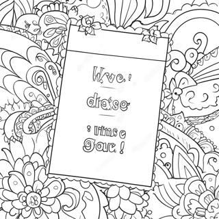 Humorous Funny Quote Coloring Page 16891-13784