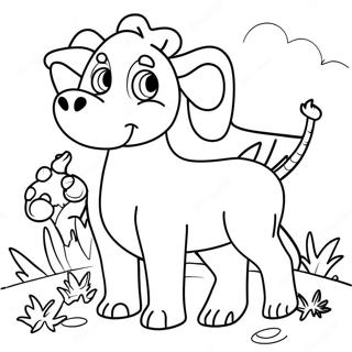 Fun Animal Paper Coloring Pages 16912-13805