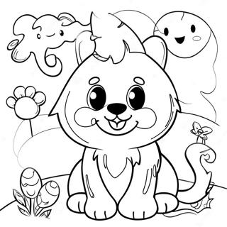 Fun Animal Paper Coloring Pages 16912-13807