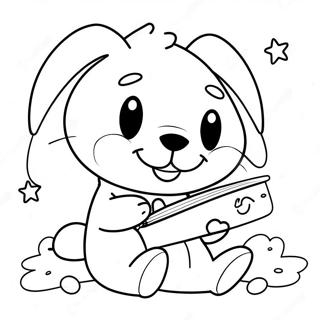 Pochacco Coloring Page 1691-1468