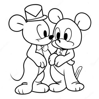 Valentines Day Disney Coloring Pages