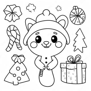 Christmas Math Coloring Page 16951-13836