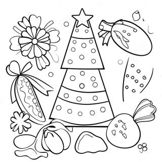 Festive Addition Coloring Page 16952-13837