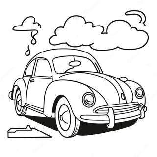 Easy Car Coloring Pages