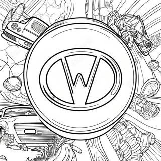 Car Logo Coloring Page 16981-13854