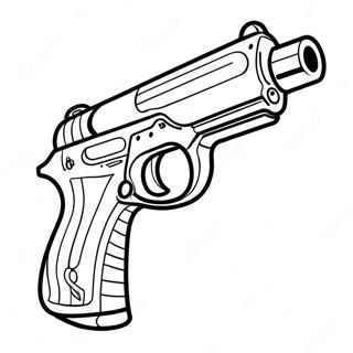 Fortnite Gun Coloring Page 17001-13870