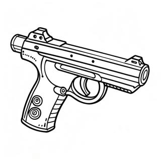 Fortnite Gun Coloring Page 17001-13871