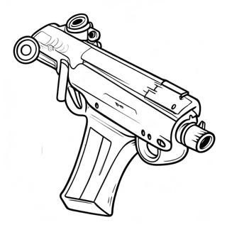 Epic Fortnite Weapon Coloring Page 17002-13876