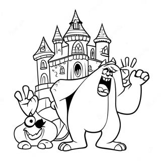 Hotel Transylvania Coloring Page 1701-1470