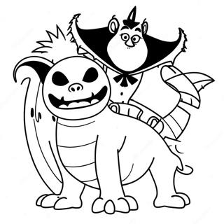 Hotel Transylvania Coloring Page 1701-1472