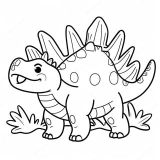 Stegosaurus Coloring Page 17021-13891