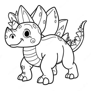 Stegosaurus Coloring Page 17021-13892