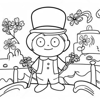 Charlie And The Chocolate Factory Coloring Pages