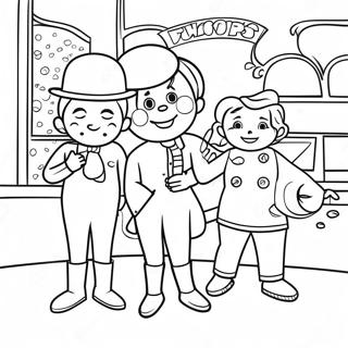 Charlie And The Chocolate Factory Coloring Page 17031-13899