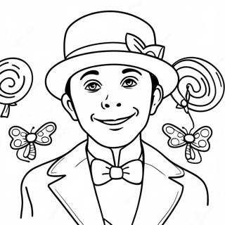 Charlie And The Chocolate Factory Coloring Page 17031-13900