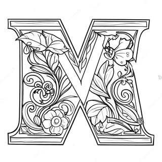 Letter W Coloring Page 17051-13912