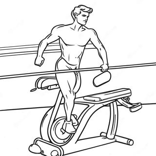 Exercise Coloring Page 17071-42947