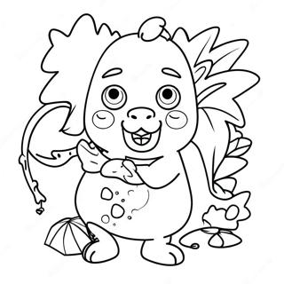 Wacky Wednesday Coloring Pages