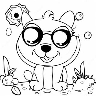 Wacky Wednesday Coloring Page 17081-13936